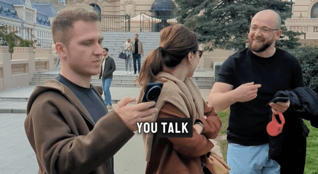 A live Questo community event — players solving a puzzle outdoors